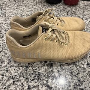 Nobull Super Fabric Vanilla Trainer Men’s Size 12 Women Size 13.5 Athletic Shoes